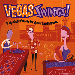 Vegas Swings CD Cover Artwork by Shag